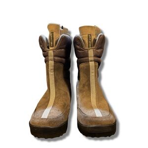 Lands' End Brown and Tan Winter Boots